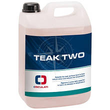 Засіб для відновлення тика Teak Two 5 л Osculati для човнів і яхт відновлення кольору тика Італія