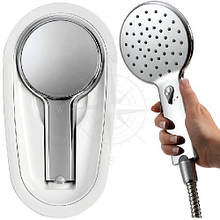 Душ палубний Adriana класу люкс Bossini з лійкою та шлангом 4 м з нержавної сталі білий колір Італія