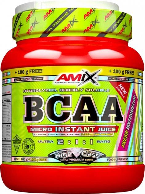 Амінокислоти Amix BCAA Micro Instant Juice 400 г + 100 г Манго