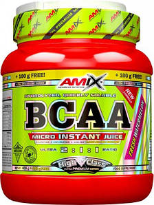 Амінокислоти Amix BCAA Micro Instant Juice 400 г + 100 г Манго