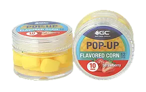 Кукурудза в дипі GC Pop-Up Flavoredd 10мм(12шт) Полуниця (Strawberry)