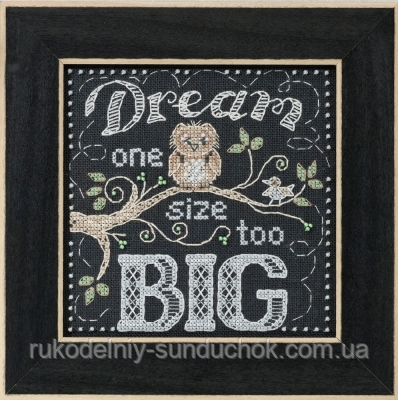 Набір для вишивання "Dream Big//Мрій про велике" Mill Hill MH171611