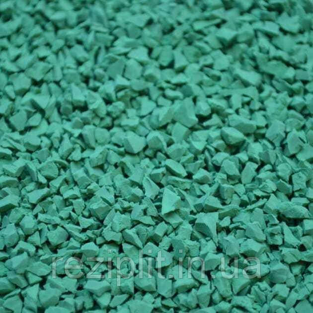EPDM гранула   PATINA GREEN RAL 6000 UNIRUBBER