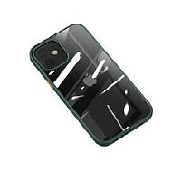 Чехол-бампер для телефона USAMS PC+TPU Case for iPhone 12 Pro 6.1" Janz Series US-BH627 Green