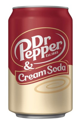 Dr. Pepper Cream Soda 355ml 1/12