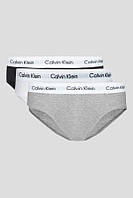 Брендовые мужские трусы брифы Calvin Klein, набор 3 шт (оригинал)