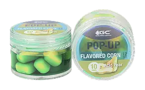 Кукурудза в дипі GC Pop-Up Flavoredd 10мм(12шт) Кислая груша (Acid pear)