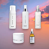 Набір косметики Hillary для щоденного догляду за обличчям жирного типу шкіри комплекс догляду за обличчям для жінок