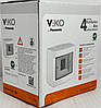 Коробка зовнішня Viko під 4 автомати, фото 2