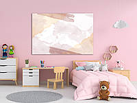 Картина на холсте "Абстракция", декор для детской комнаты,спальни,зала