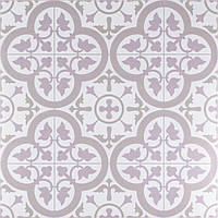 ПВХ плитка самоклеюча Візерунковий вензель Матова 60х60см вінілові панелі для стін декор кухні