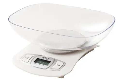 Ваги кухонні Adler AD 3137 white