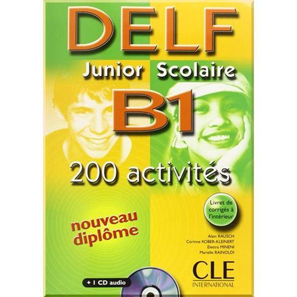 Книжка DELF Junior Scolaire B1 avec CD audio