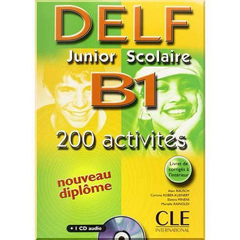 Книжка DELF Junior Scolaire B1 avec CD audio