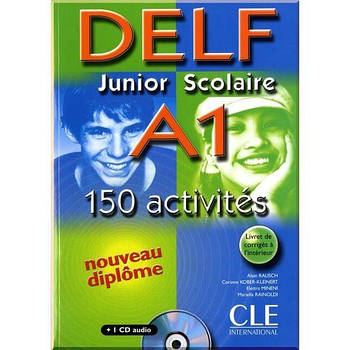 Книжка DELF Junior Scolaire A1 avec CD audio