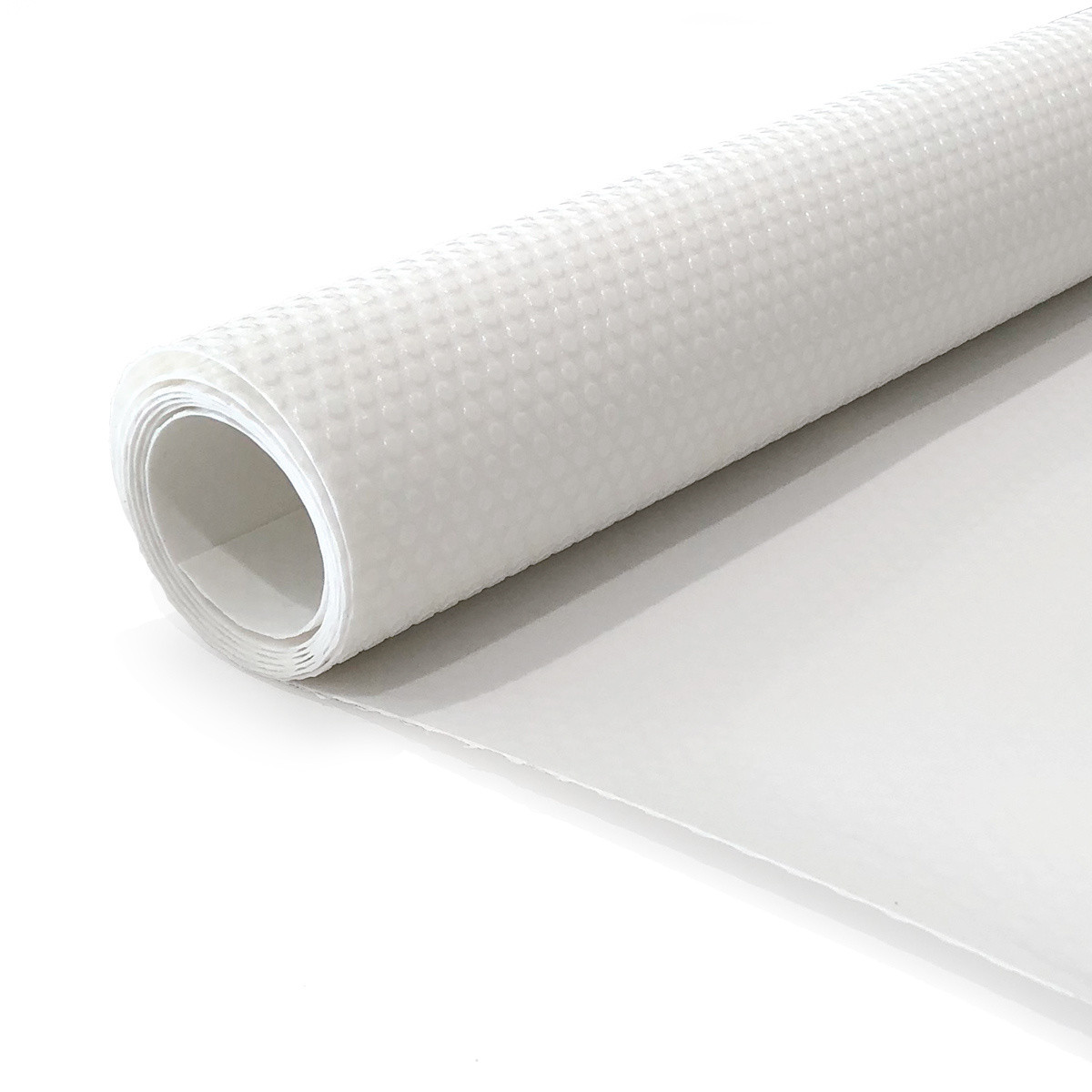 Антиковзний захисний килимок для кухонних полиць і ящиків 0,5 х 20 м, колір білий MVM DM-20000 W