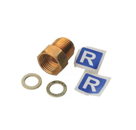 Ремкомплект ISO 228-1 Комплект адаптера природного газу (латунь) 10002592