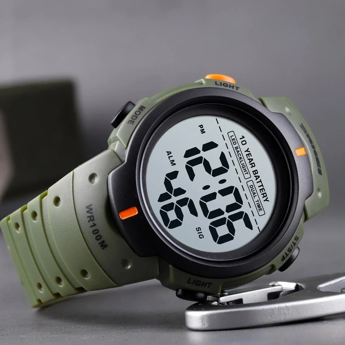 Годинник чоловічий тактичні Skmei Neon 10 Bar