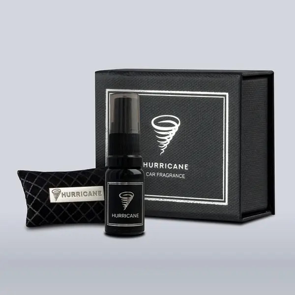 Ароматизатор у машину Hurricane Silver Premium (аромасаше)