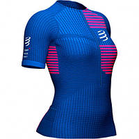 Спортивна компресійна футболка жіноча Tri Postural SS Top W 2021, Blue Lolite, S