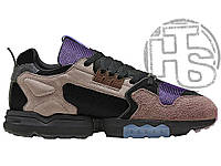 Мужские кроссовки Adidas ZX Torsion Brown Violet ALL13298