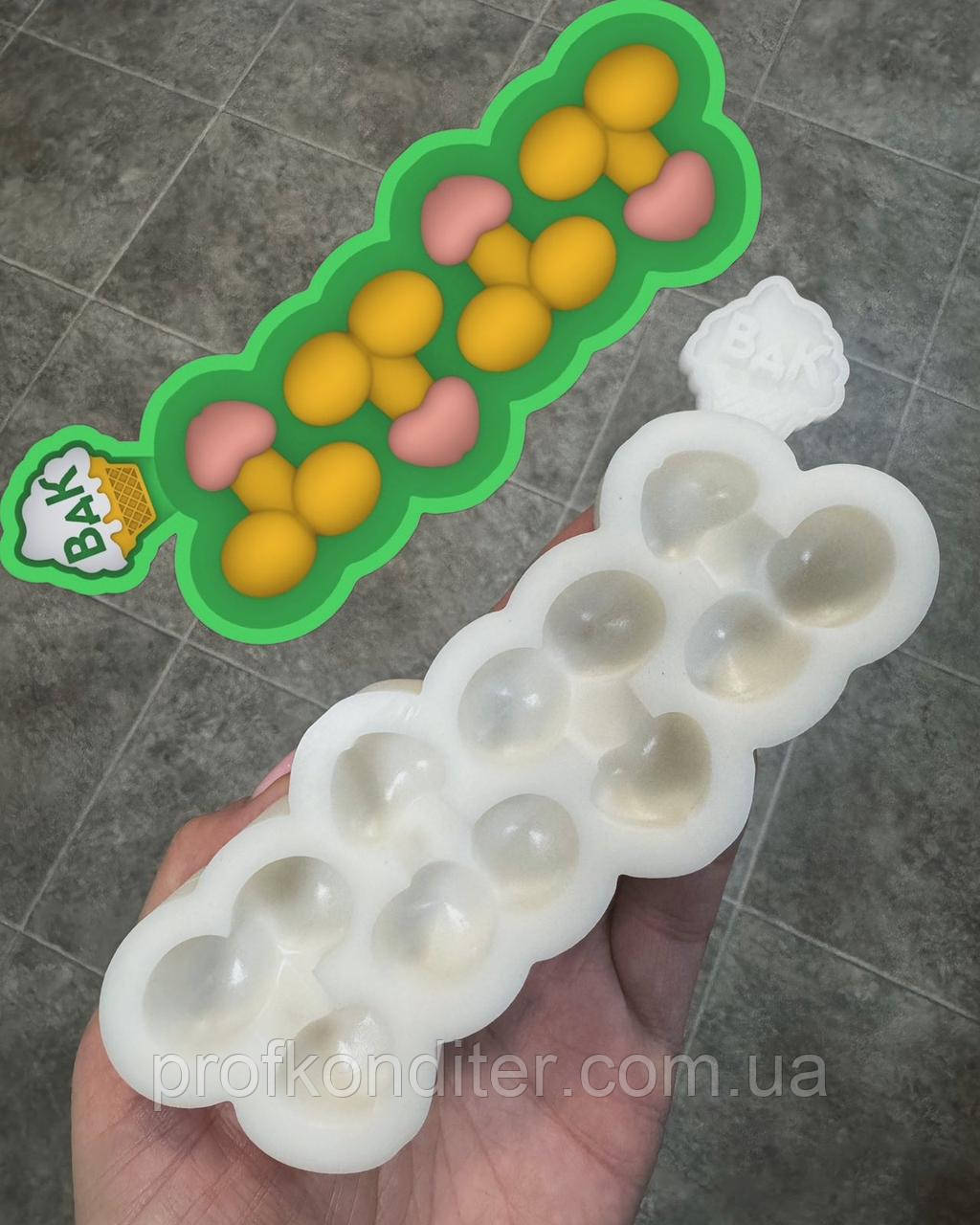 Ексклюзив. Силіконовий молд для шоколаду та ін "Чол орган №3", фото 1