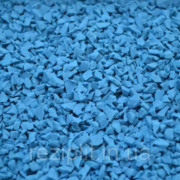 EPDM гранула RAINBOW BLUE RAL 5017 UNIRUBBER