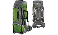 Туристический рюкзак походный объемом 65 л для горных походов и экспедиций Terra Incognita Mountain 65 зелёный