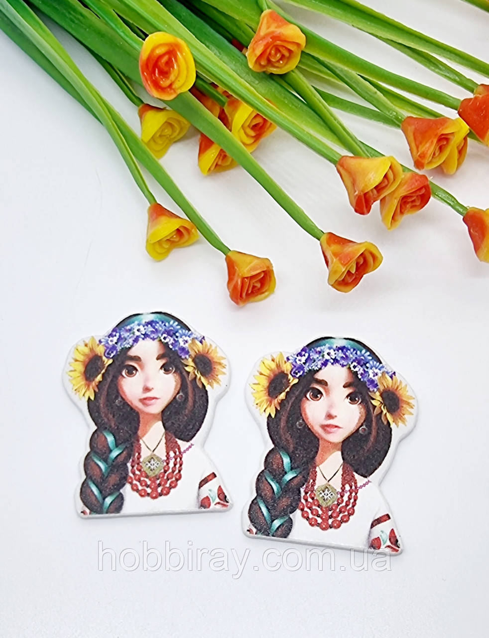 Серединка (планер, кабашон) 4*3 см. 1 шт., фото 1