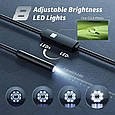 Ендоскопічна камера W400 IP68 для iPhone, iPad, iOS Lighting Ø 8 мм жорсткий, фото 7