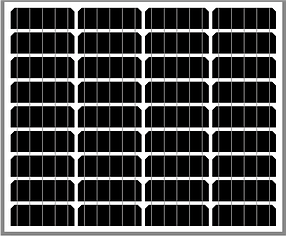 Фотоелектричний модуль Altek ALM-50M-36 50Вт