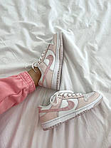 Жіночі Кросівки Nike SB Dunk Low Pink Paisley / Найк СБ Данк Пейслі Низькі Рожеві з Білим, фото 6