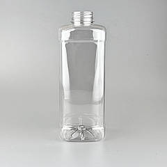 Пляшка квадратна 1 л з широким горлом 38 мм (Морокко), Пет пляшки від виробника