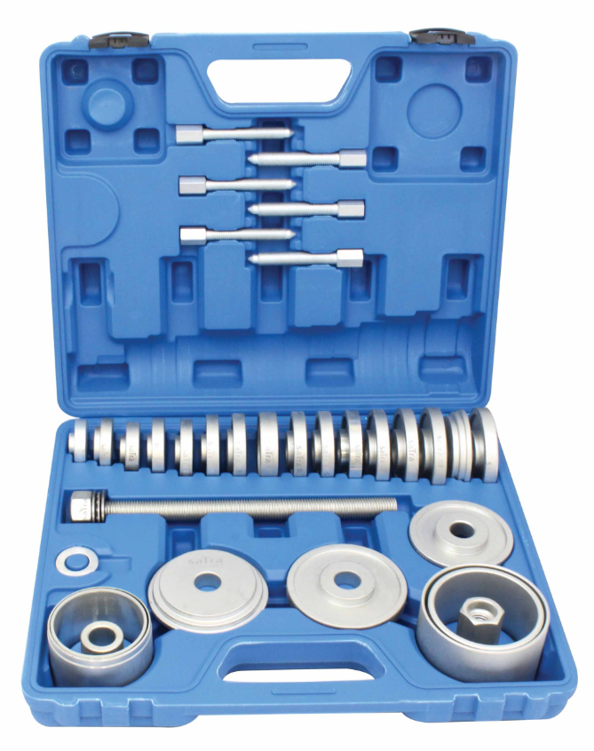 Набір для демонтажу підшипників і втулок 34 одиниць SATRA S-WB34PT