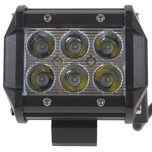 Фара LED додаткова 12 / 24V, 6 * 3W, 97 * 80 * 62mm