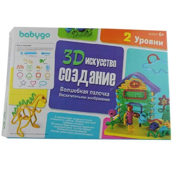 Конструктор дитячий Babygo 3Д 2 рівні, фото 1