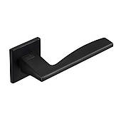 Ручка для дверей на розетці MVM FRIO SLIM Чорна (Z-1220/E20 BLACK)