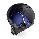 Масажний килимок Аплікатор Кузнєцова + валик масажер для спини/шиї/ніг/стоп/голови/тіла OSPORT (apl-005) Синьо-білий, фото 7