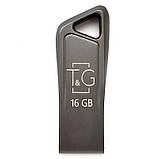 Флеш-драйв USB Flash Drive T&G 114 Metal Series 16GB Чорний, фото 3