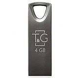 Флеш-драйв USB Flash Drive T&G 117 Metal Series 4GB Чорний, фото 3