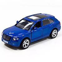 Машинка инертная Bentley Bentayga 250264 10 см синяя m