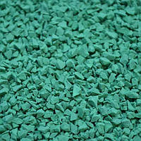 EPDM гранулы PATINA GREEN RAL 6000 UNIRUBBER