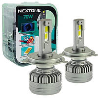 Светодиодные лампы Nextone H4 18000 Lm(2 лампы) CAN-модуль.Комплект LED ламп Nextone H4 18000лм CAN-модуль