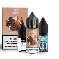 Набор для самозамеса солевой Flavorlab Love it 30 мл, 0-50 мг Cinnamon Cookies (Печенье с корицей)-ЛBP