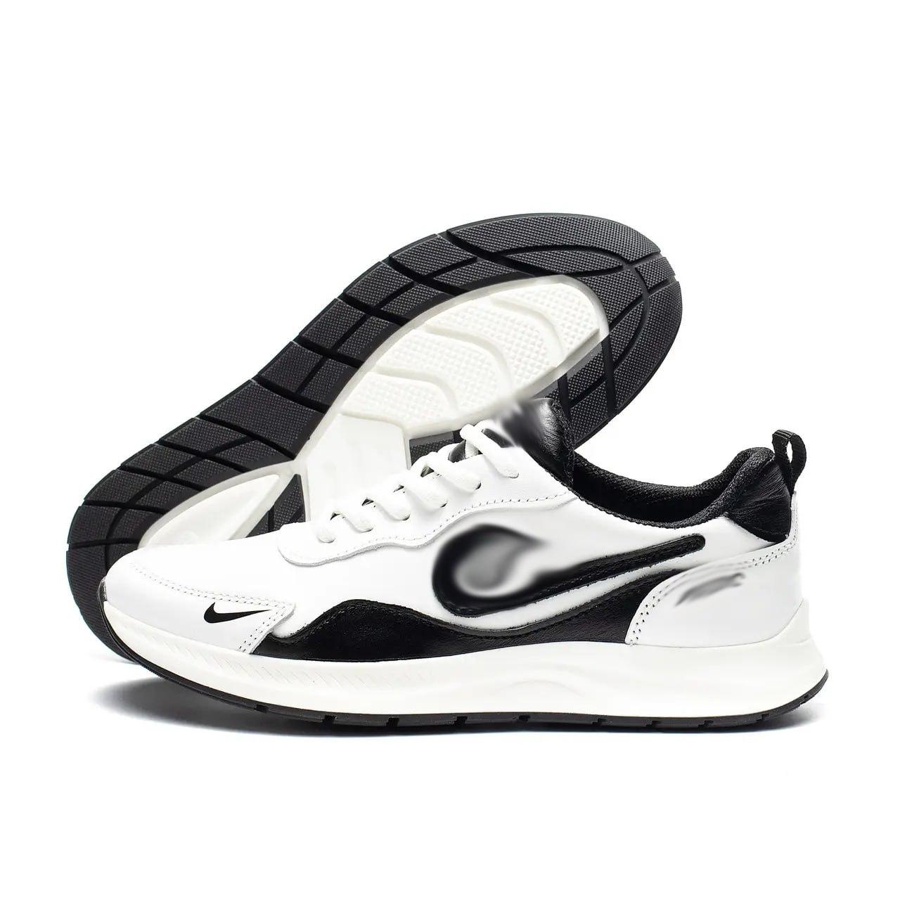 Підліткові шкіряні кросівки Air Max White