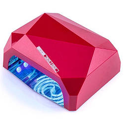 Лампа для манікюру 36 Вт Beauty nail CCF + LED / Гібридна лампа для сушіння гель лаку / Манікюрна лампа