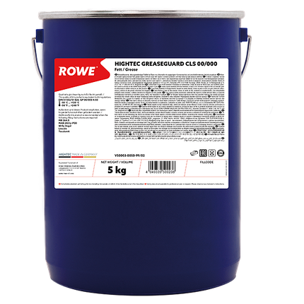 Напіврідке мастило ROWE GREASEGUARD CLS 00/000 - 5 кг. (Німеччина), фото 1