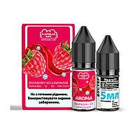 Набор для самозамеса солевой Flavorlab Disposable Puff 10 мл, 0-50 мг Raspberry Lemonade ice (Малиновый ли-ЛBP