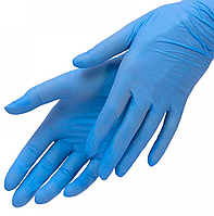 Нитриловые перчатки Голубые размер XS MEDTOUCH 1 пара