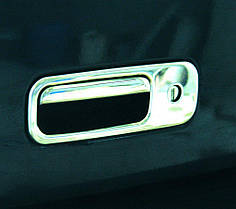 Накладка на ручку багажника нерж OmsaLine - Італійська нержавійка для Volkswagen T5 Caravelle 2004-2010 років